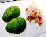 簡単副菜！アボカニカマのおつまみサラダ☆作り方1写真