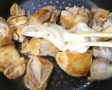 旨塩レモンソースの＊こんがりチキンソテー作り方7写真