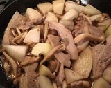 大根と豚肉の生姜煮込み作り方4写真