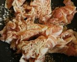 蓮根と豚肉炒め♪作り方4写真