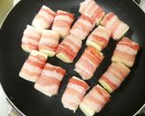 豚ばら薄切り肉巻き！豆腐の照り焼き。作り方8写真