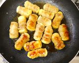 豚ばら薄切り肉巻き！豆腐の照り焼き。作り方12写真