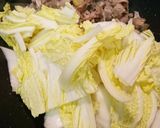 白菜と豚のトロッとスープ作り方2写真
