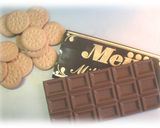 ♡クッキークランチチョコ♡バレンタイン作り方1写真