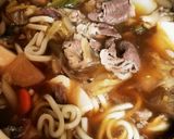たっぷり野菜のうどんすき作り方3写真