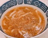 腹持ちが良い朝食！肉だんごと根菜のうどん作り方8写真