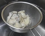 小松菜とかきのオイスターソース炒め作り方2写真