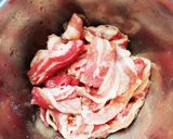 豚バラ肉のグルグル揚げ☆作り方1写真