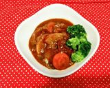 牛すね肉と大根のデミグラスソース煮込み作り方14写真