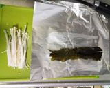 ☆だし昆布で簡単！カレイのホイル焼き☆作り方1写真