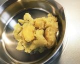 おせちの残り活用☆クリーミー栗きんとん餅作り方1写真
