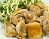 旨塩レモンソースの＊こんがりチキンソテー作り方12写真