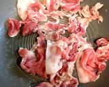 白菜&豆苗の【平日鍋】☆豚こま簡単メイン作り方3写真
