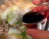 白菜&豆苗の【平日鍋】☆豚こま簡単メイン作り方6写真
