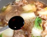 白菜&豆苗の【平日鍋】☆豚こま簡単メイン作り方7写真