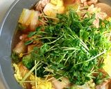 白菜&豆苗の【平日鍋】☆豚こま簡単メイン作り方10写真