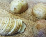 新じゃがのハッセルバック風味焼き作り方1写真