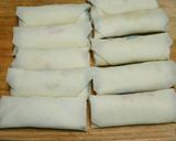 簡単！ほうれん草とハムチーズの春巻き☆作り方7写真