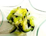 白菜ときゅうりの梅昆布漬け作り方5写真