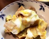 車麩と豚バラの卵とじ作り方6写真