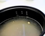 鶏と生姜の もち麦粥作り方2写真