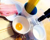 我が家のカルボナーラ作り方1写真