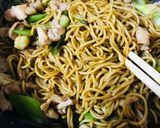 ランチに☆ネギ豚ソース焼きそば作り方4写真
