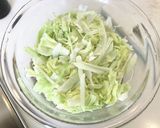 レンジdeキャベツのおかか和え＊生姜入り作り方2写真