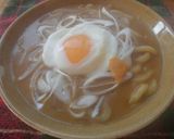 たまご＆お葱のカレーうどん(^^♪作り方4写真
