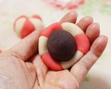 和菓子★レンジで簡単!ねりきり椿作り方13写真