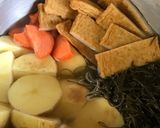 じゃが芋と切り昆布の煮物作り方2写真