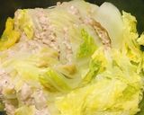 白菜と豚ひき肉の重ね煮 しょうが風味作り方10写真