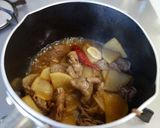 大根と牛肉のスパイシー炒め煮作り方2写真