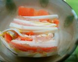 犬ご飯　白菜のミルフィーユ作り方5写真