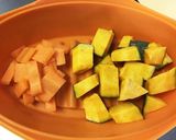 かぼちゃと人参のパウンドケーキ作り方1写真
