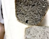 HB早焼きで☆黒ゴマ食パン作り方5写真