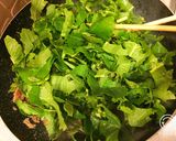❄︎節約♡大根の葉っぱと豚肉の炒め物❄︎作り方3写真