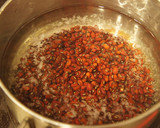 小正月に＊小豆粥(ささげ粥)作り方1写真