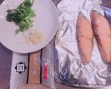 焼き鮭と しょうがの炊き込みご飯作り方1写真