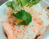 焼き鮭と しょうがの炊き込みご飯作り方5写真