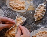 フィンランドのカレリアパイのレシピ作り方12写真