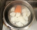 ごはんがススム大根と鶏肉の炒め物作り方4写真