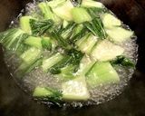 青梗菜の塩スープ作り方5写真