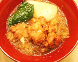 唐揚げとお餅のおろし煮作り方4写真