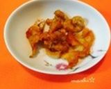 鶏皮のガラムマサラ炒め作り方20写真