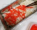 胡麻と紅生姜の 焼き鯖寿司作り方3写真