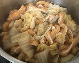白菜と油揚げの煮物作り方2写真