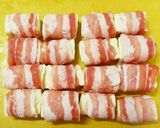 豚ばら薄切り肉巻き！豆腐の照り焼き。作り方6写真