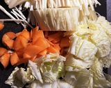 簡単☆野菜がおいしいホワイトシチュー♡作り方1写真