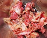 絶品♡余り餅でおつまみ！豚肉甘辛焼き作り方3写真